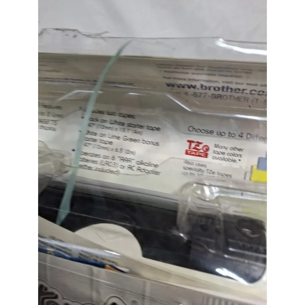 BROTHER Simply Stylish Label Maker PT-1290BT3 P-Touch Electronic System,